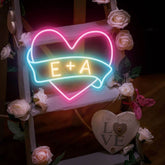 Personalized Led Intial Neon sign - BBD GIFTS
